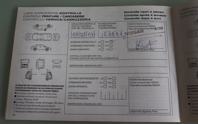 Nissan Qashqai cena 51999 przebieg: 175300, rok produkcji 2014 z Wleń małe 301